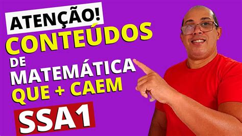 Assuntos De Matematica Que Mais Caem No Ssa Youtube