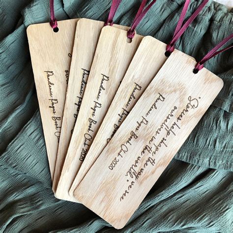 Bulk Personalized Bookmarks Wedding Favors Bookmarks Etsy