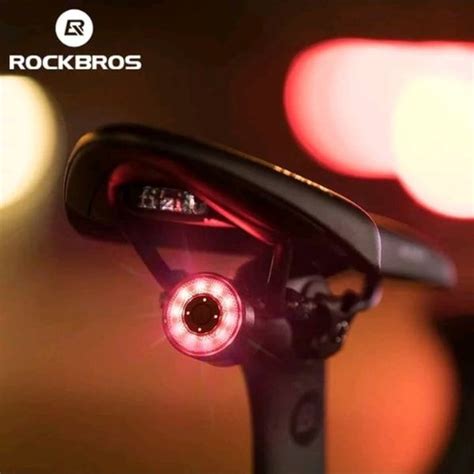 Jual Rockbros Q Lampu Belakang Sepeda Led Light Colour