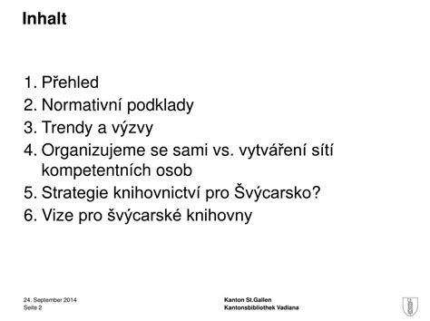 PPT Knihovnictví ve Švýcarsku PowerPoint Presentation free download