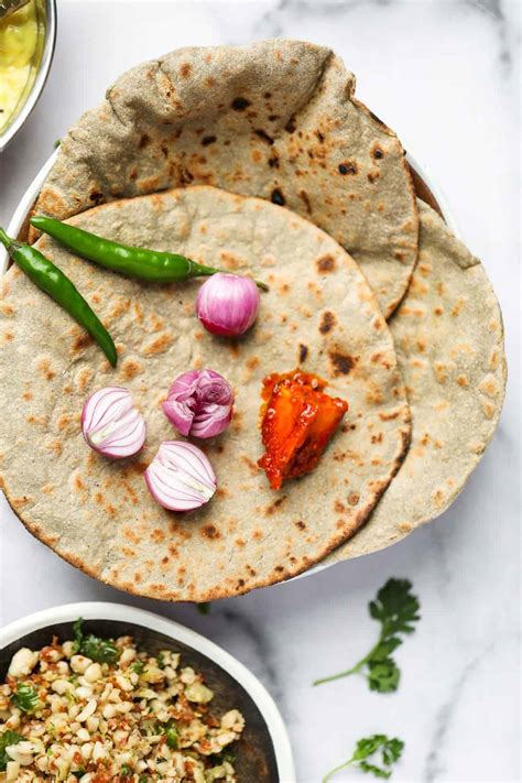 Bajra Roti Bajri Chi Bhakri Recipe The Mediterranean Dish