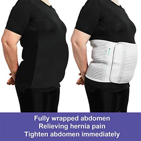 Jomeca Plus Size Bariatric Abdominal Binder Hernia Support Compression