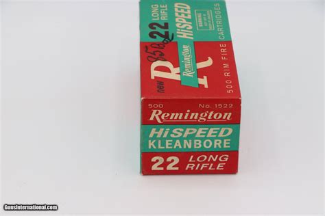 Remington Hi Speed Kleanbore 22 LR Brick 500 Rounds