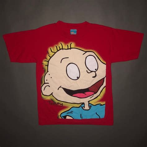 Vintage 90s Rugrats Tommy Pickles T Shirt Small Nic Gem