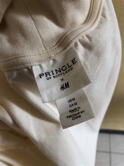 PRINGLE Of SCOTLAND X H M Mock Turtleneck Cream Shirt Women S Fashion