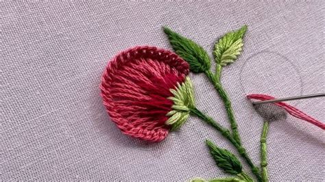 Gorgeous flower design| hand embroidery design| embroidery flowers ...