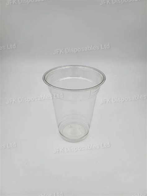 12oz 14oz Clear Plastic PET Cup JFK Disposables