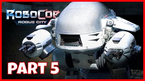 Ed Boss Fight Robocop Rogue City Pc Walkthrough Gameplay Part