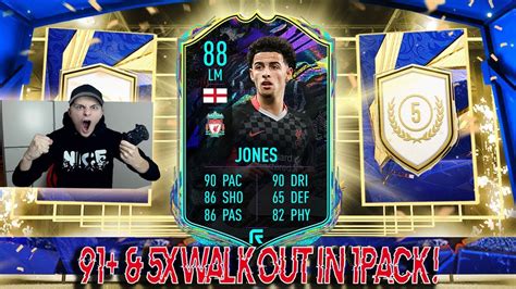 6 Walkouts 91 And 5x Walkout In 1 Pack Ultra Heftiges Sbc Pack Opening