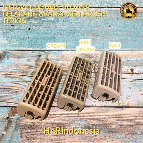 Jual Grill Kisi Kisi Double Blower Belakang Tengah Ac Mobil Toyota