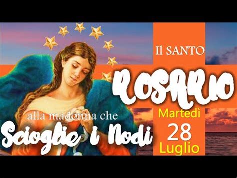 IL SANTO ROSARIO Di Oggi MARTEDÌ Misteri Dolorosi YouTube