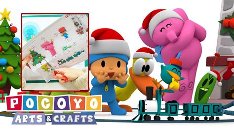 Pocoyo Arts Crafts Diorama De Pocoyo NAVIDAD YouTube