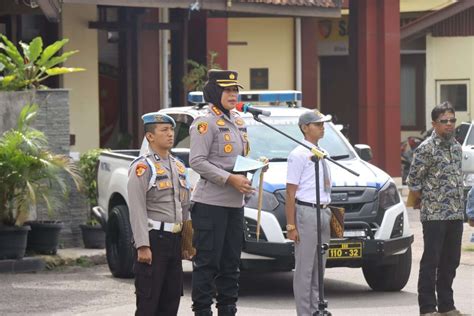 RRI Co Id Polresta Bukittinggi Gelar Apel Pasukan Operasi Keselamatan