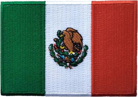 Amazon Patchclub Parche De Bandera Mexicana Parche Bandera De