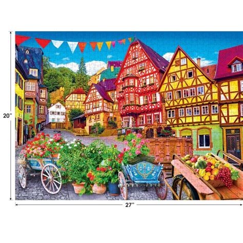 Roseart Kodak Premium Colorful European Town