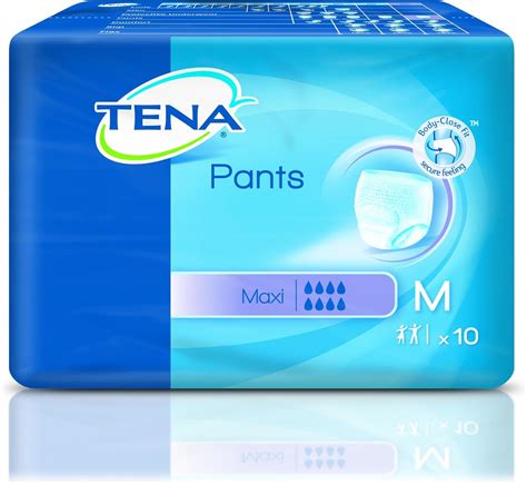 TENA PANTS Maxi Medium Einweghose 4X10 St Amazon De Drogerie