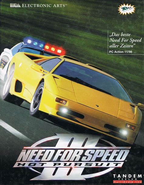 Need For Speed Iii Hot Pursuit Box Cover Art Mobygames