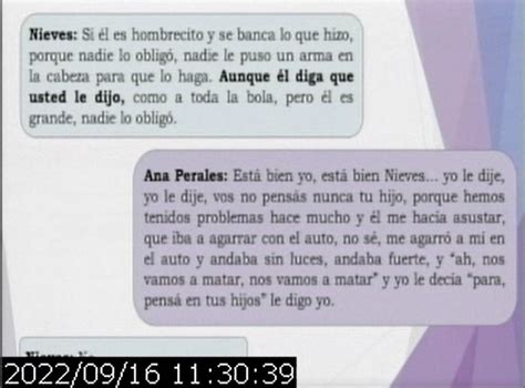 Femicidio De Agostina Los Di Logos Que Comprometen A Perales Como