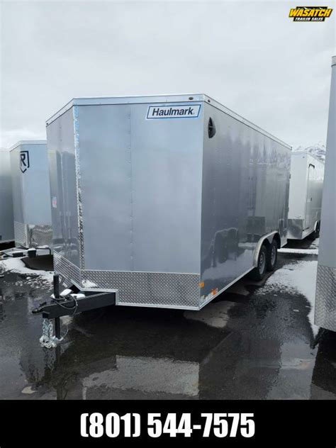 2023 Haulmark 8 5X16 PPD Cargo Enclosed CarhaulerTrailer Wasatch