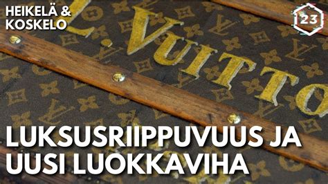 Luksusriippuvuus ja uusi luokkaviha Heikelä Koskelo 23 minuuttia