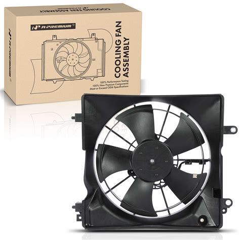 Engine Cooling Fan Assembly With Shroud For Honda Civic Acura Ilx