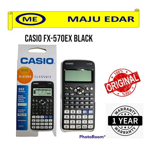 Casio Calculator Casio Fx 570ex Classwiz 100 Original Shopee Malaysia