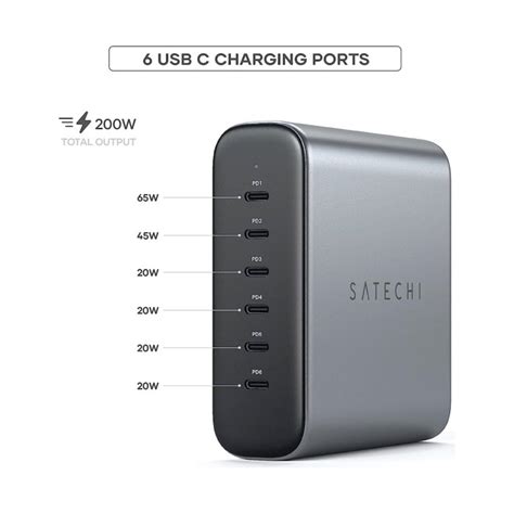 Satechi Satechi W Usb C Port Pd Gan Charger I System