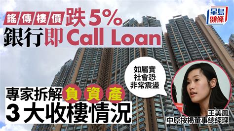 謠傳樓價跌5銀行即call Loan 專家拆解負資產三大收樓情況