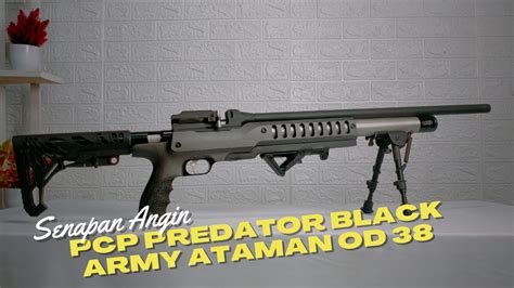 Senapan Angin Pcp Predator Black Army Ataman Od 38 081232989108