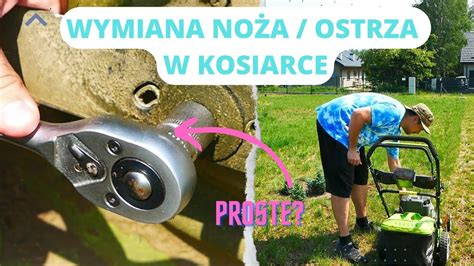 Na Dzia Ce Vlog Odc Wymiana No A Ostrza W Kosiarce