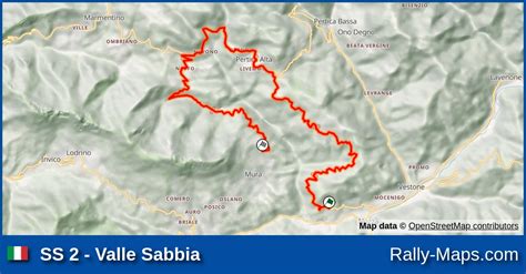 Karte Wp Valle Sabbia Rally Miglia Ciar Rallyekarte De