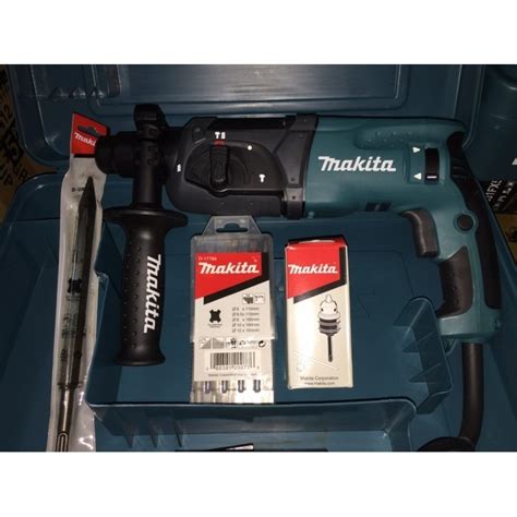 Jual Mesin Bor Rotary Hammer Drill Makita HR 2470 3 Fungsi Shopee