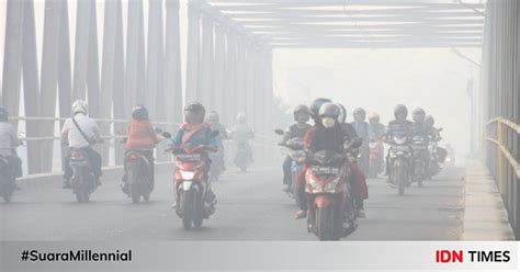 Kabut Asap Masih Selimuti Wilayah Kota Banjarmasin