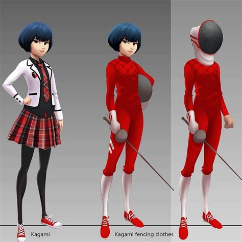 Kagami Tsurugi Wiki Miraculous Ladybug Español Amino