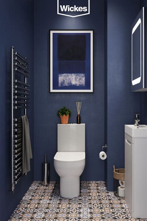 Beautiful Blue Bathroom Blue Bathroom Toilet Room Grey Toilet