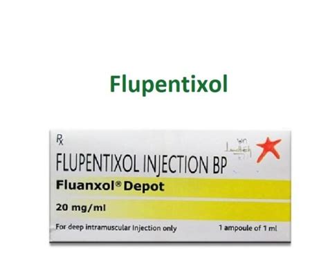 Flupentixol Fluanxol Uses Dose Side Effects Moa Brands