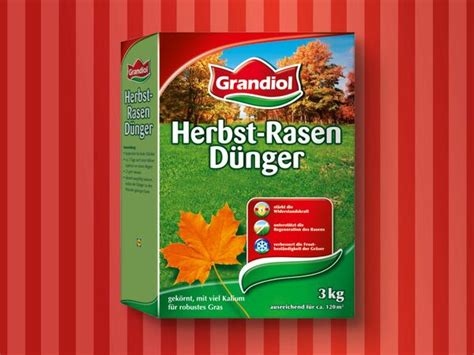 Grandiol Herbstrasendünger von Lidl ansehen