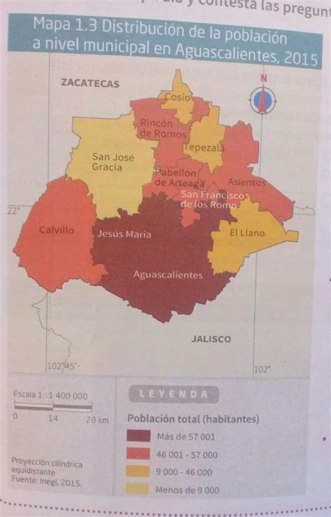 ¿que Componentes Geograficos Estan Representados En El Mapa Brainly Lat