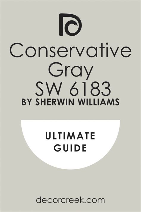 Conservative Gray SW 6183 Paint Color By Sherwin Williams DecorCreek