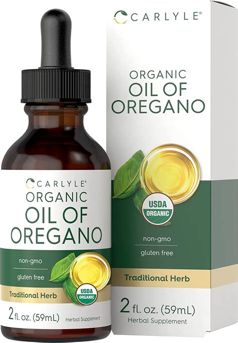 Organic Oil Of Oregano Oz Liquid Vegan Usda Certified By