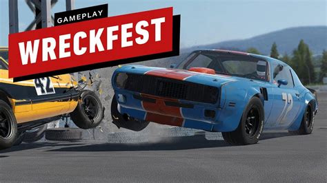 18 Minutes Of Wreckfest Gameplay YouTube