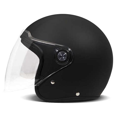 Dmd P Open Face Helmet Black Motardinn