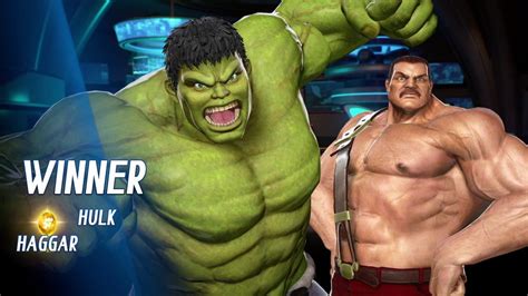 Hulk And Haggar Arcade Mode Marvel Vs Capcom Infinite Youtube