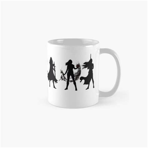 Throne Of Glass Cover Silhouettes Coffee Mug For Sale By Jenna240702 Redbubble