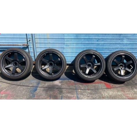 Jdm Rays Te Ultra Track Edition Wheels No Tires In X J