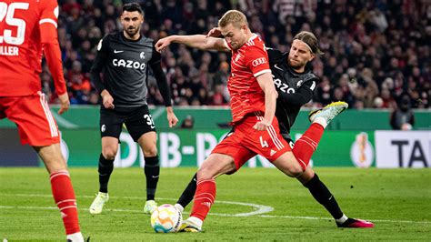 Spielbericht Dfb Pokal Fc Bayern Sc Freiburg