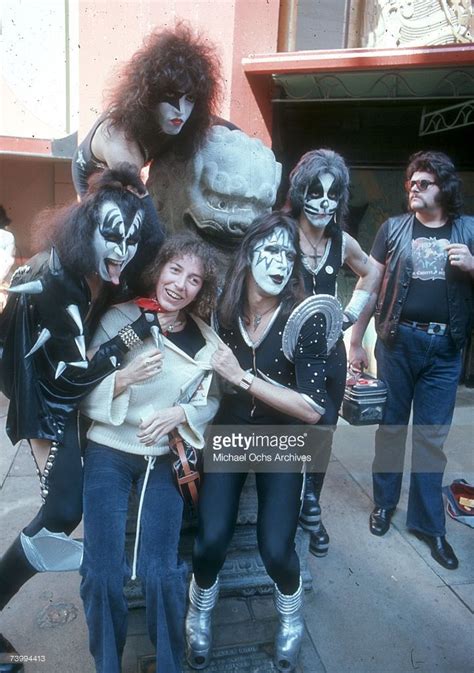 Gene Simmons Ace Frehley Paul Stanley And Peter Criss Of The Rock