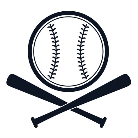 Baseball Ball Bat, Sport - free svg file for members - SVG Heart