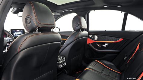 2015 BRABUS C600 based on Mercedes-AMG C63S Sedan - Interior, Rear Seats | HD Wallpaper #27