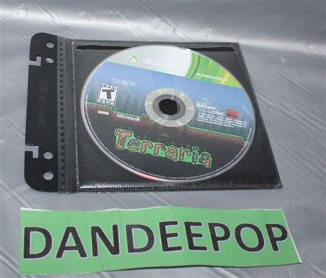 Microsoft Xbox Platinum Hits Terraria Video Game Ebay